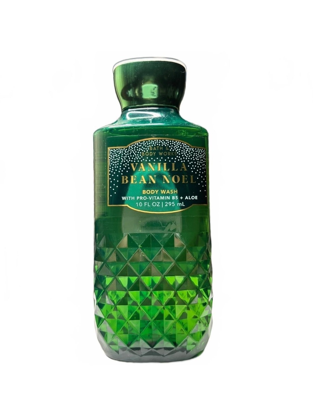 Bath & Body Works Vanilla Bean Noel 10oz Body Wash Sugar Cookie Shower Gel NEW